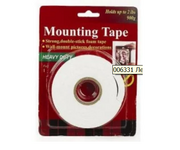 Лента клейкая двухстороняя 18мм*4,5м БЕЛАЯ