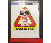Наклейки для автомобиля BABY IN CAR