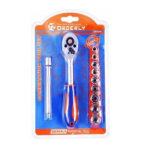 Набор головок с трещоткой (11 шт)